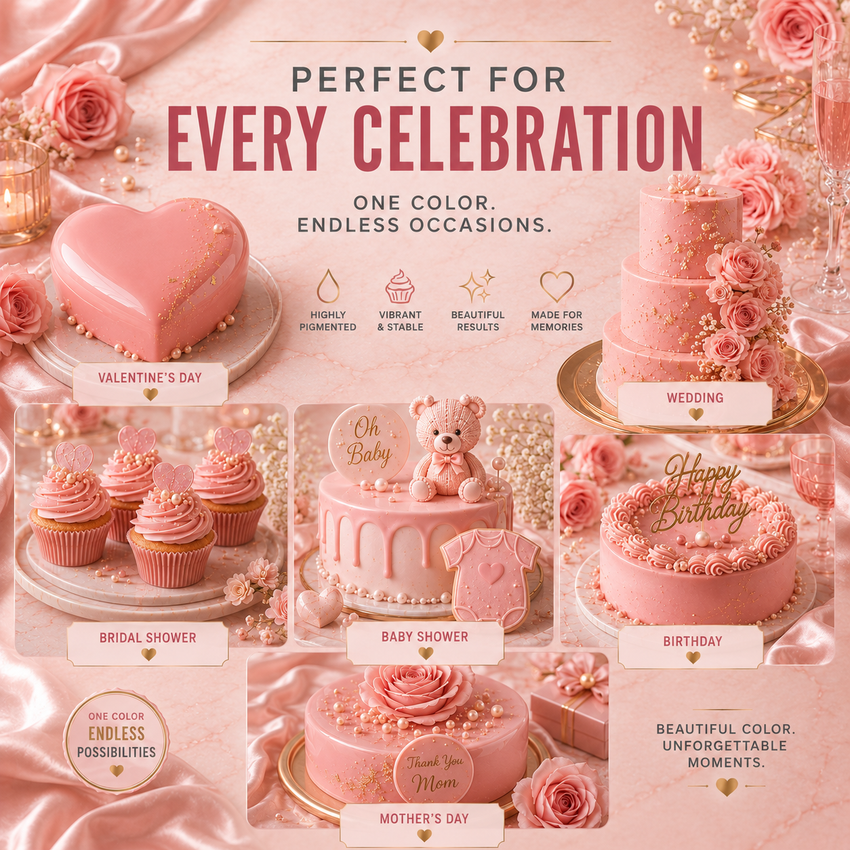 Blush Pink | Edible Candy Color 60ml
