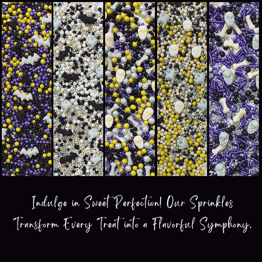 Halloween sprinkles Multipack 1 100 Gms (New)