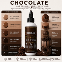 Chocolate | Edible Gel Color 60ml