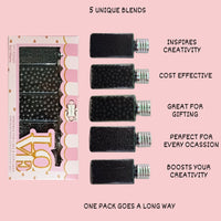 Sprinkles for Cakes & Cupcakes Decoration | USP-19(Black)