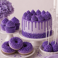 Sprinkles for Cakes & Cupcakes Decoration | USP-1(Purple)