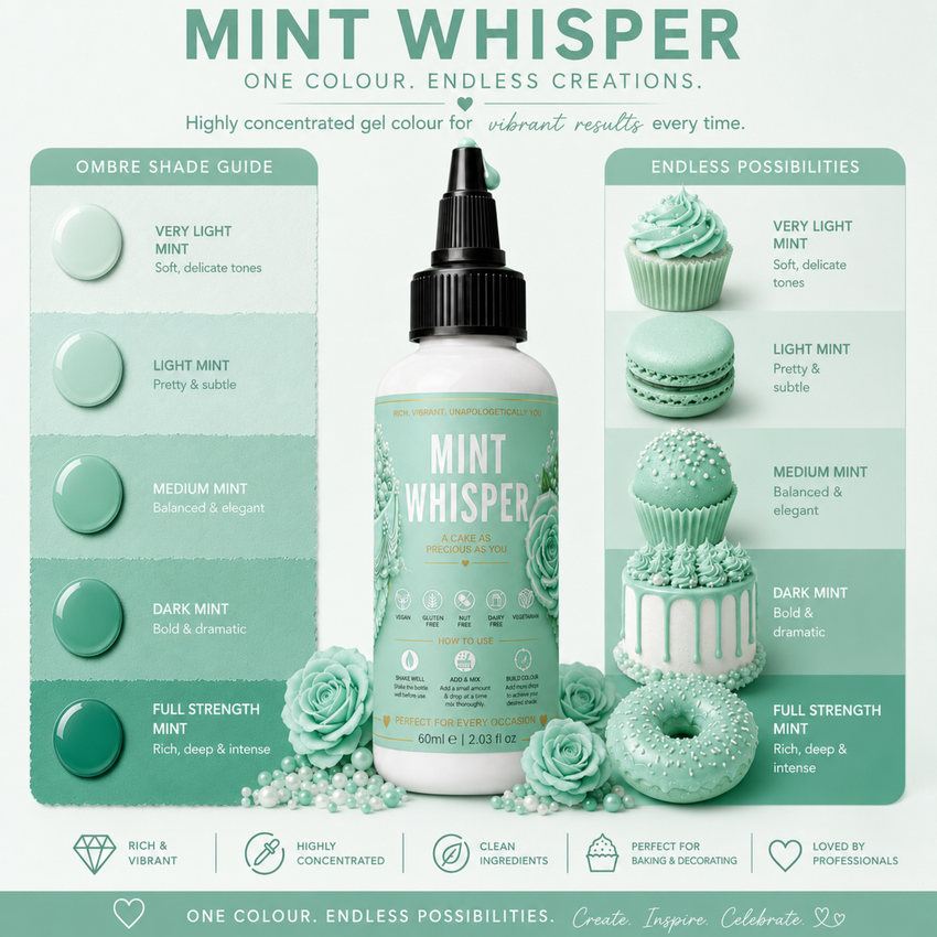Mint Whisper | Edible Gel Color 60ml