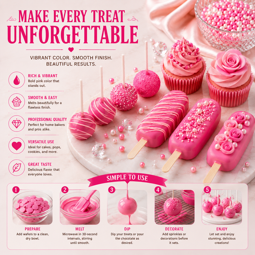 Candy Pink | Edible Candy Color 60ml