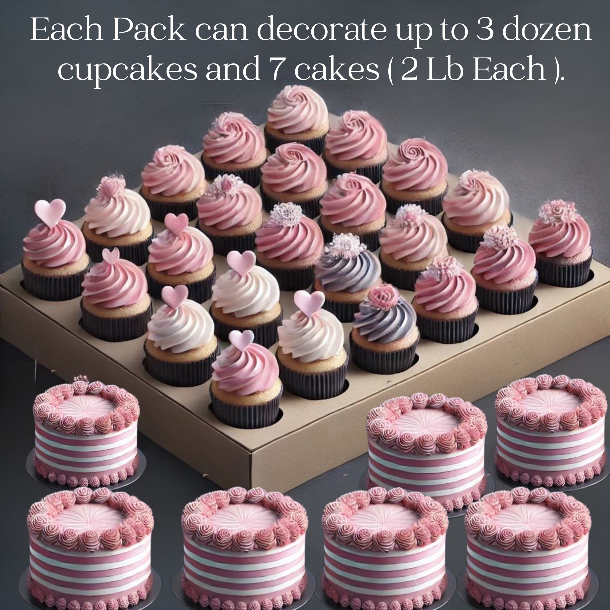 Valentine Sprinkles Multipack 5 | 140g
