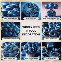 Hydrangea Blue | Edible Luster Dust 5 Gms