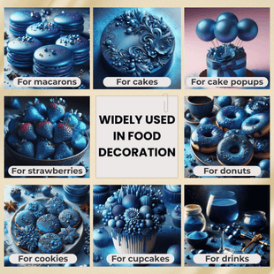 Hydrangea Blue | Edible Luster Dust 5 Gms