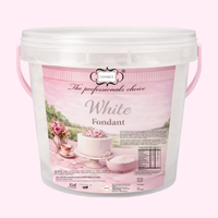 White | Edible Natural Fondant (4 x 250g)