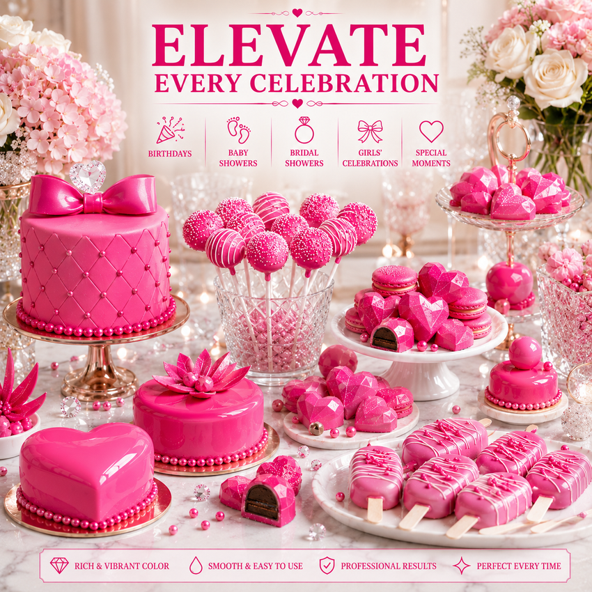 Hot Pink | Edible Candy Color 60ml