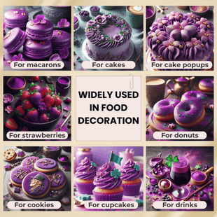 Iris Purple | Edible Luster Dust 5 Gms