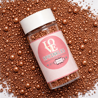 Bronze | Sprinkles Bottle for Decoration Bottle 120 g
