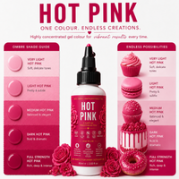 Hot Pink | Edible Gel Color 60ml