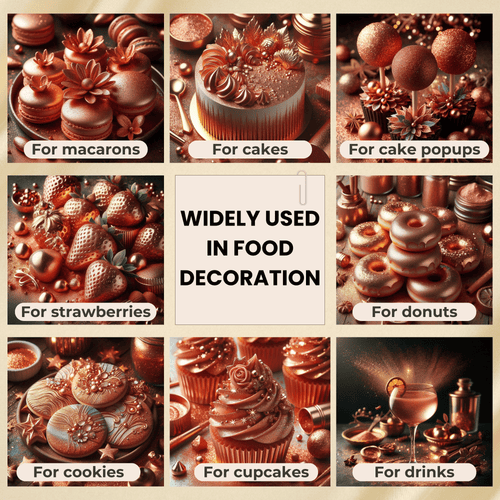 Flaming Copper | Edible Luster Dust 5 Gms