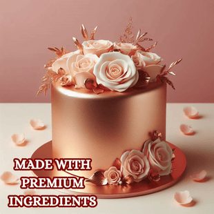 Rose Gold | Edible Sugar Paste 900 Gm