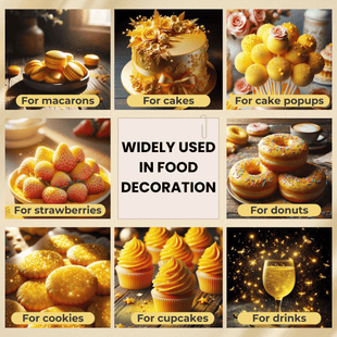 Sunflower Yellow | Edible Luster Dust 5 Gms