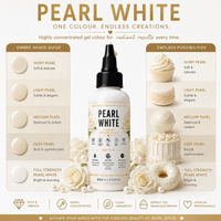 Pearl White | Edible Gel Color 60ml
