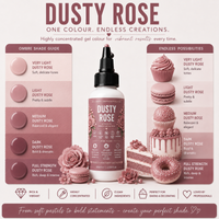 Dusty Rose | Edible Gel Color 60ml
