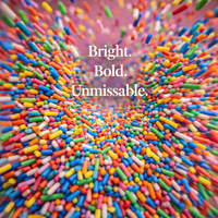 Rainbow Sprinkles for Decoration 01 | 120 g