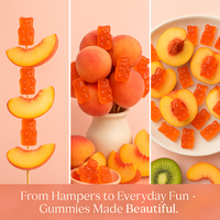 Peachy Sour Swirl Gummies