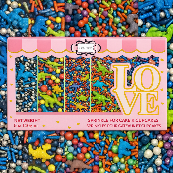 Dino Sprinkles Multipack  08 | 140g
