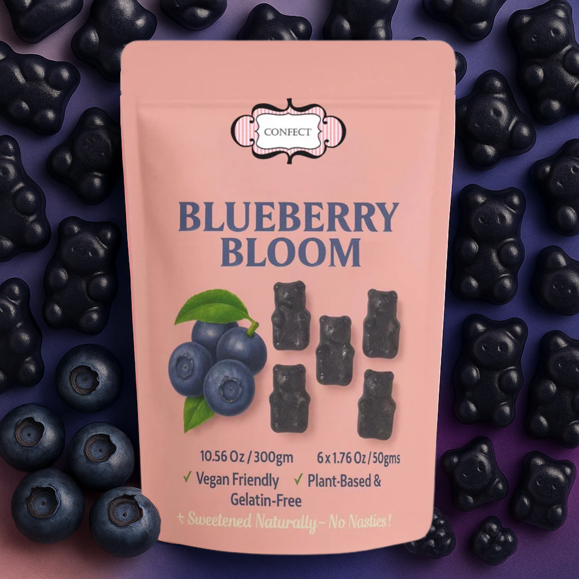Confect Blueberry Bloom Gummies