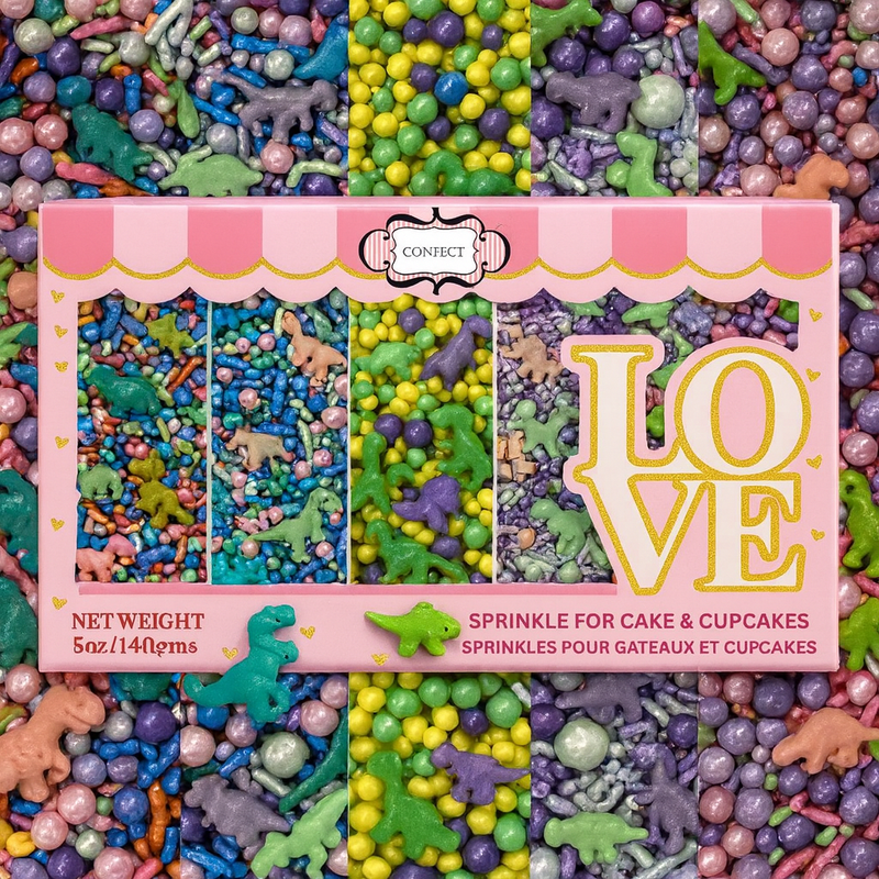 Dino Sprinkles Multipack  07 | 140 Gm