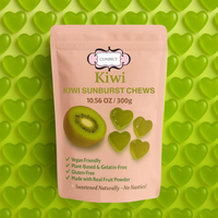 Confect Kiwi Sunburst Chews Gummies