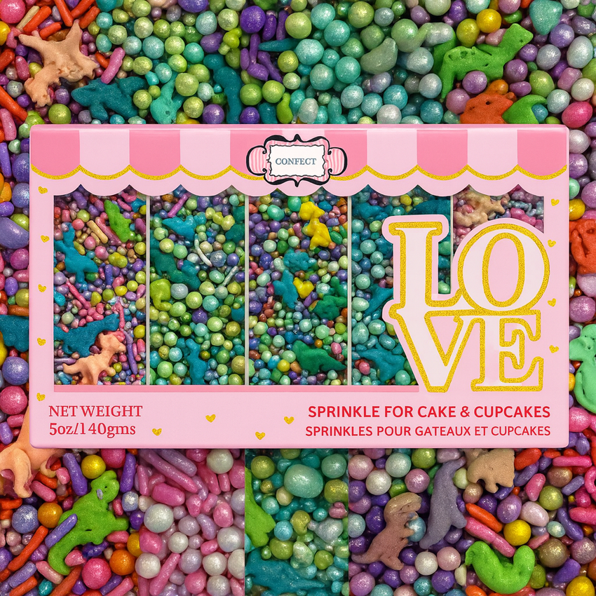 Dino Sprinkles Multipack  04 | 140 Gm