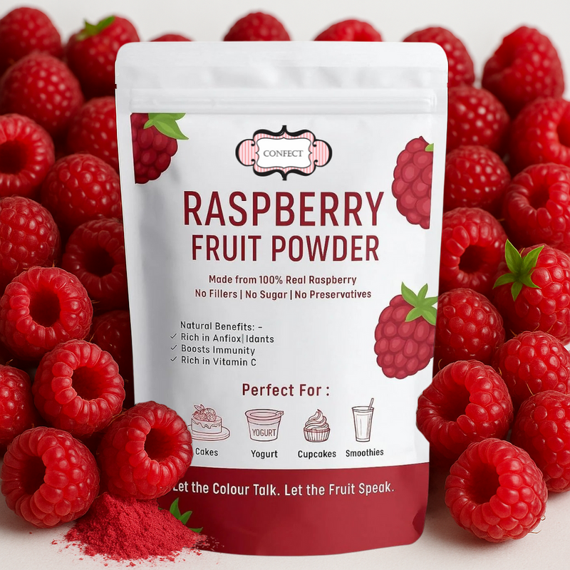 Red Raspberry Fruit Powder FRUIT POWDER – Confect