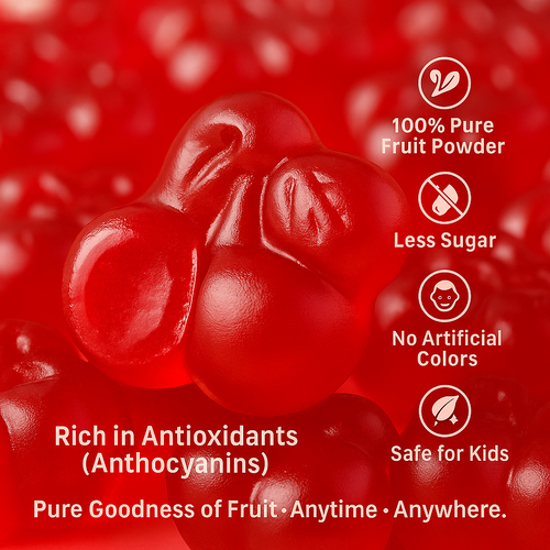 Cherry Splash Sours Gummies