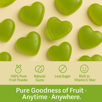 Confect Kiwi Sunburst Chews Gummies