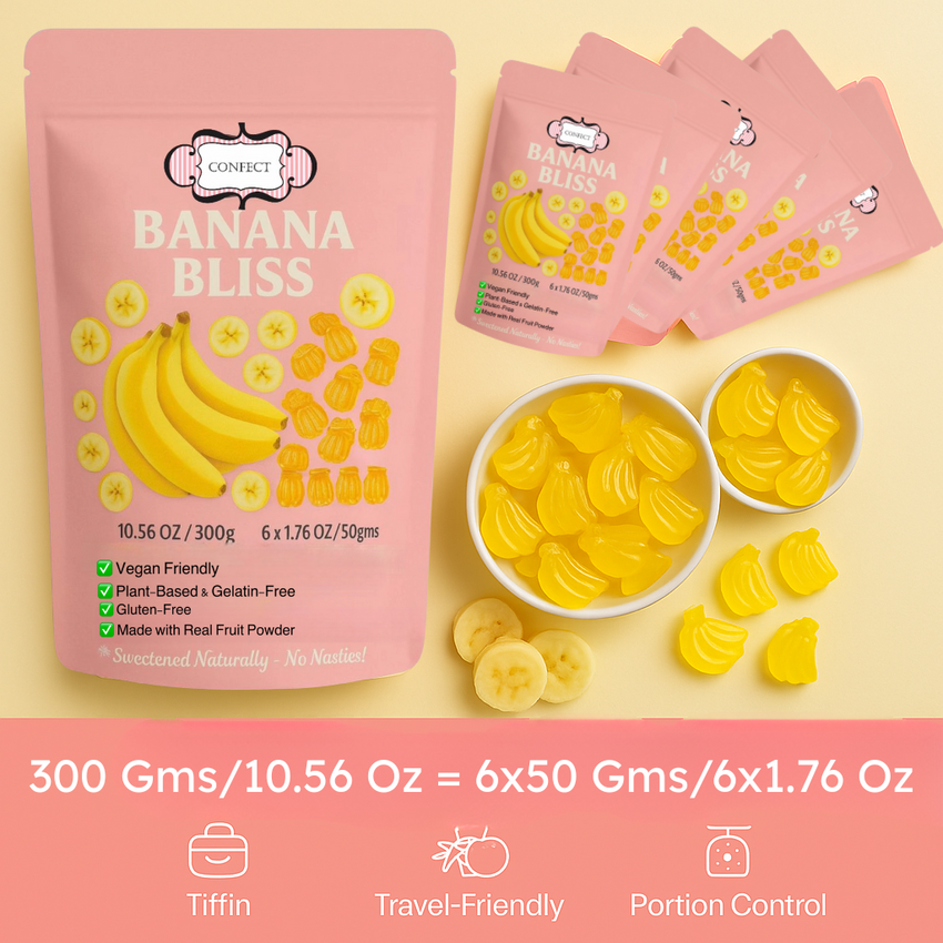 Confect Banana Bliss Gummies