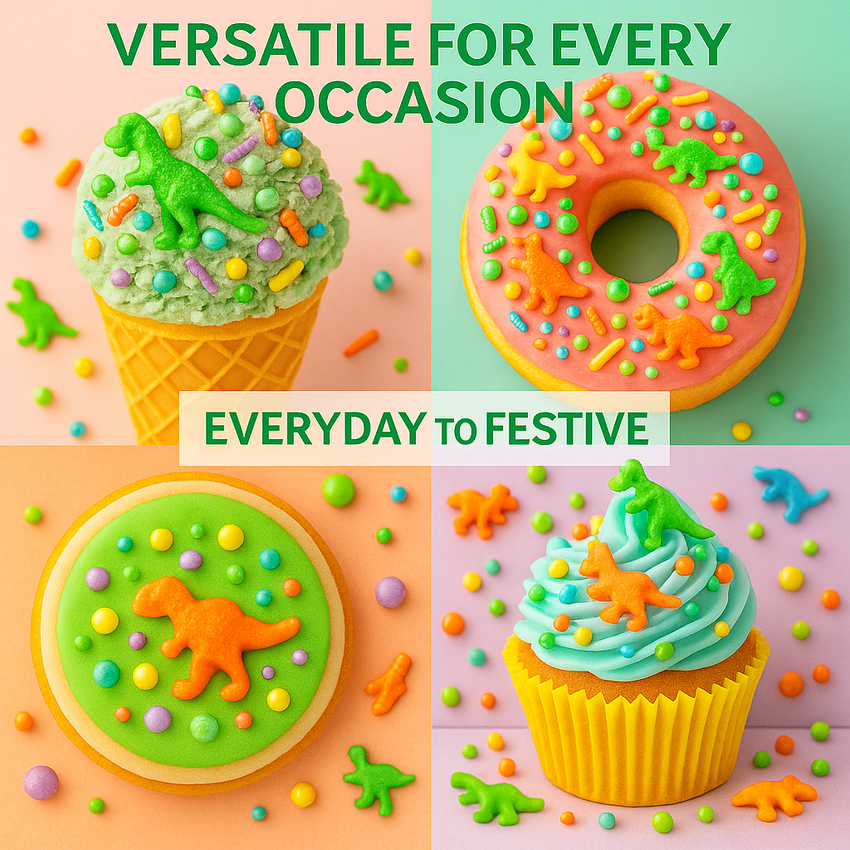 Dino Sprinkles Multipack 10 | 140 Gm