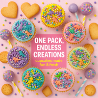Dino Sprinkles Multipack  07 | 140 Gm