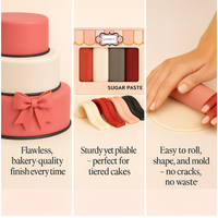 Multipack of Blush Pink, White, Red and Black 28