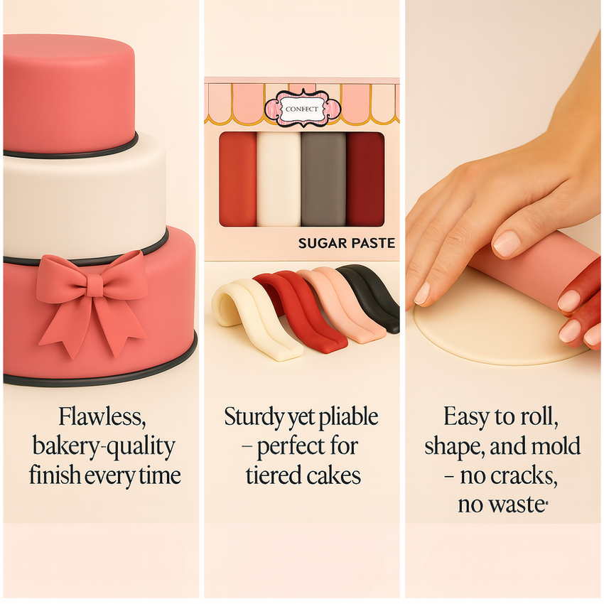 Multipack of Blush Pink, White, Red and Black 28