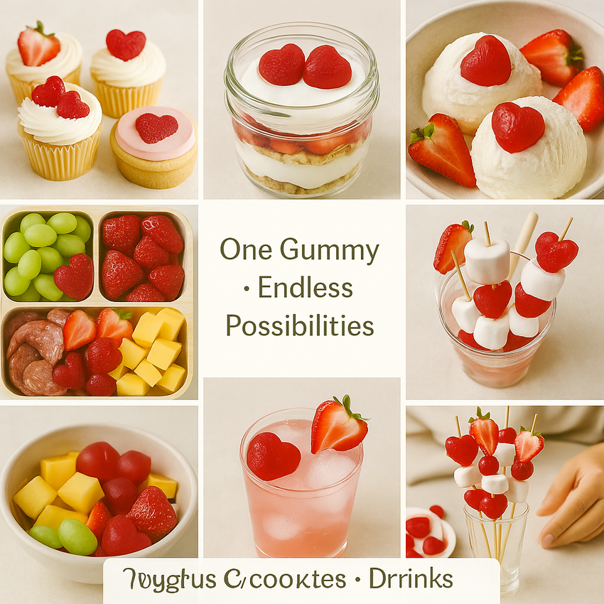 Confect Strawberry Berry Blast Gummies