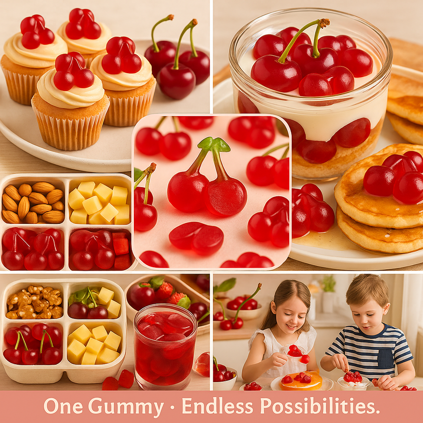 Cherry Splash Sours Gummies