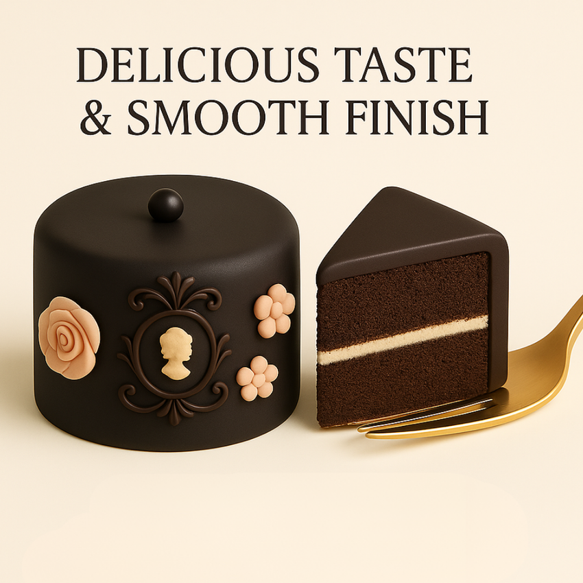 Multipack of Black, White, Skin and Brown Sugarpaste 04