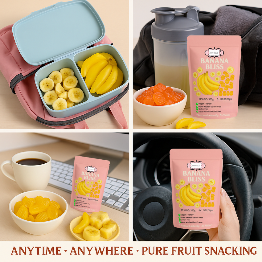 Confect Banana Bliss Gummies