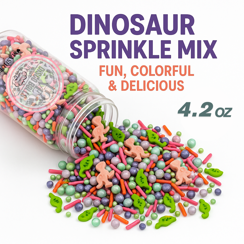 Dino Sprinkles for Decorations 04 | 120 Gm