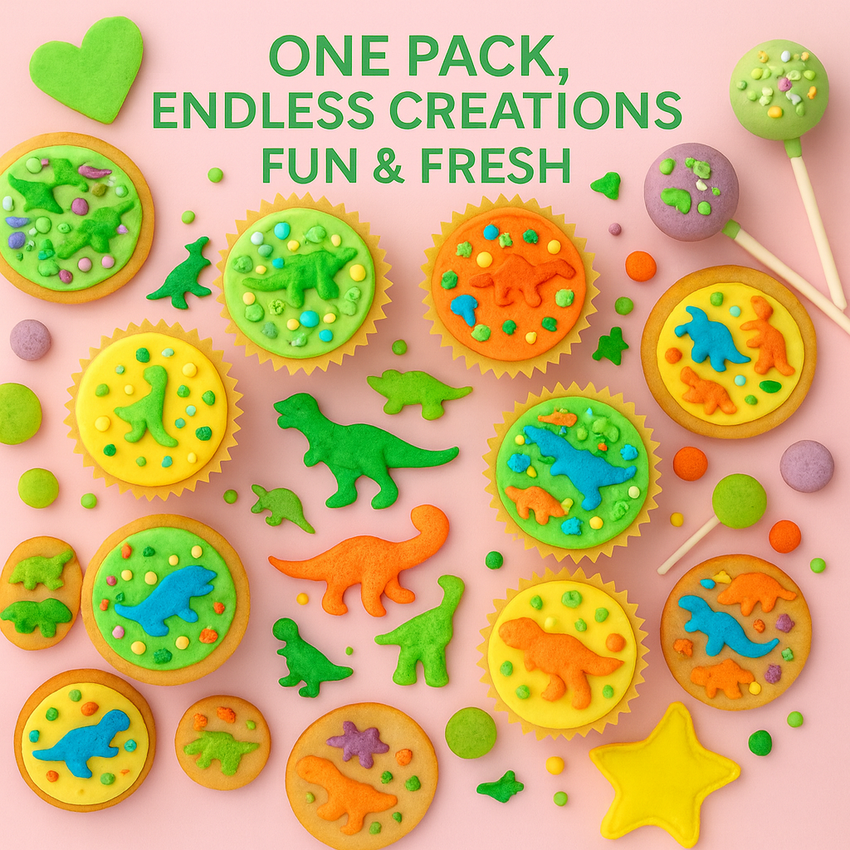 Dino Sprinkles Multipack 10 | 140 Gm