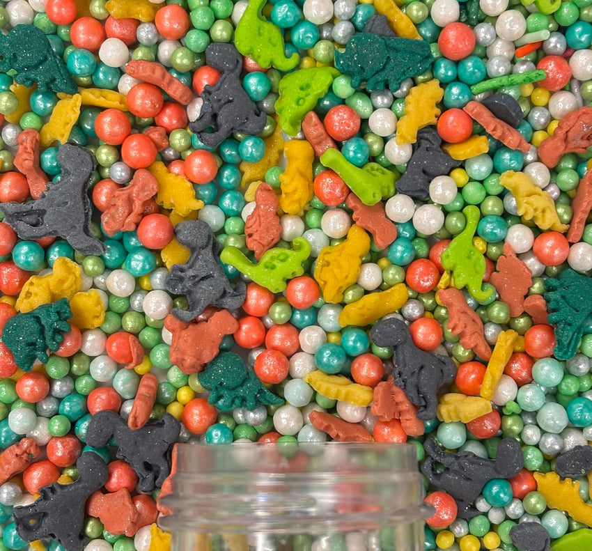 Dino Sprinkles for Decorations 12 | 120 Gm