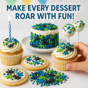 Dino Sprinkles for Decorations 07 | 120 Gm