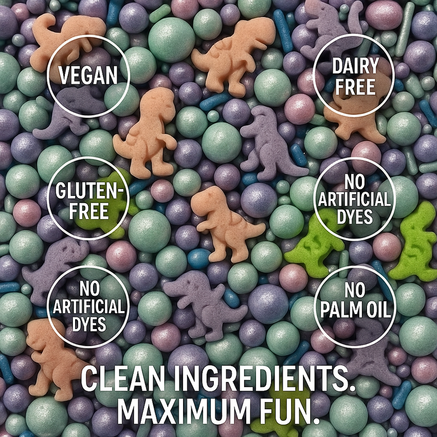 Dino Sprinkles for Decorations 02 | 120 Gm