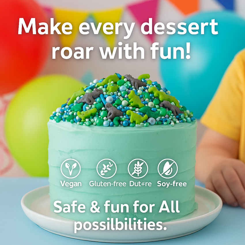 Dino Sprinkles for Decorations 10 | 120 Gm