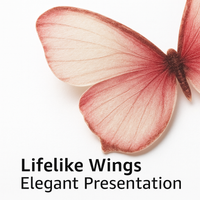 Pink | Pack of 56 Edible Wafer Paper Butterflies