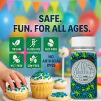 Dino Sprinkles for Decorations 07 | 120 Gm