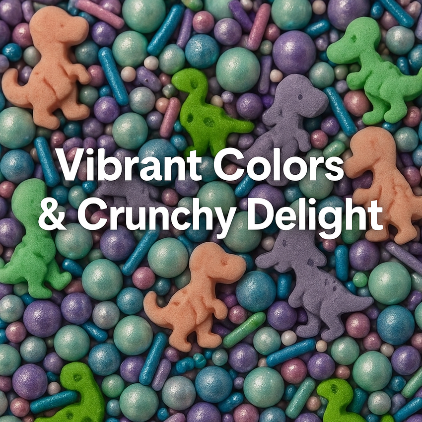 Dino Sprinkles for Decorations 02 | 120 Gm