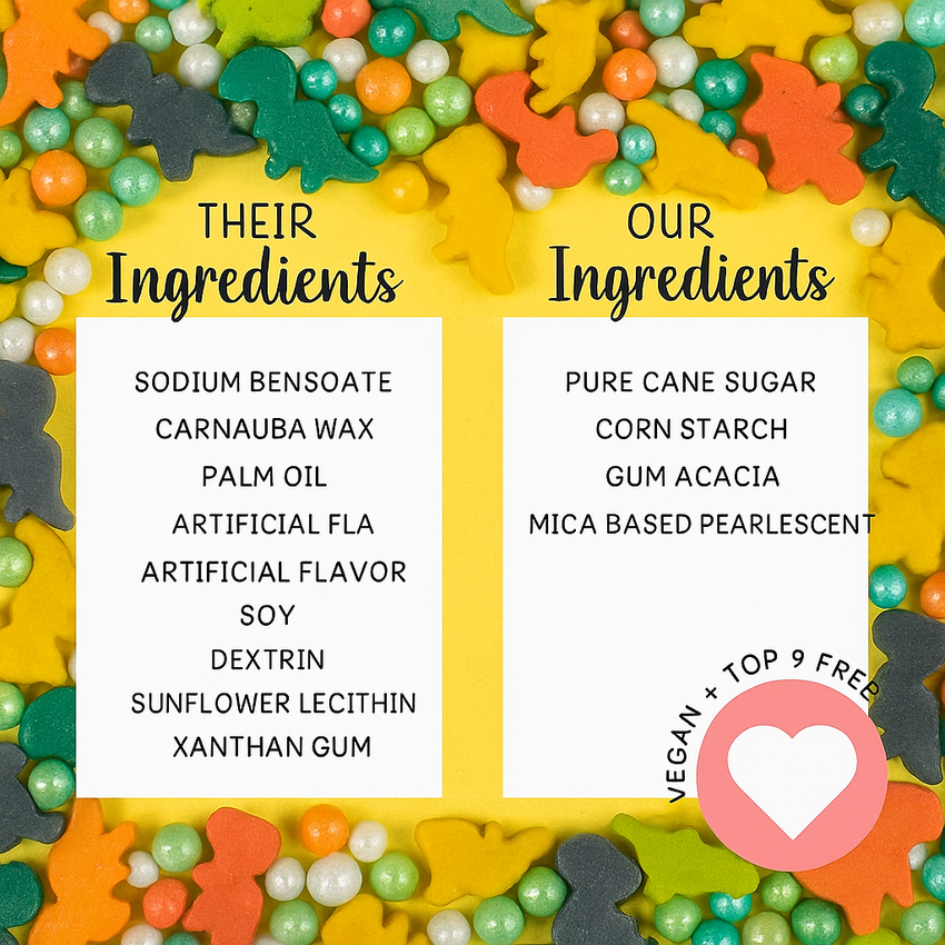 Dino Sprinkles for Decorations 12 | 120 Gm