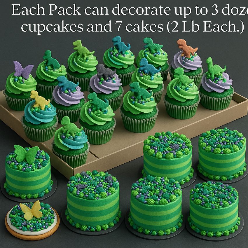 Dino Sprinkles for Decorations 10 | 120 Gm